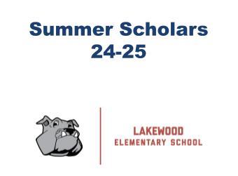 Summer Scholars at Parkview